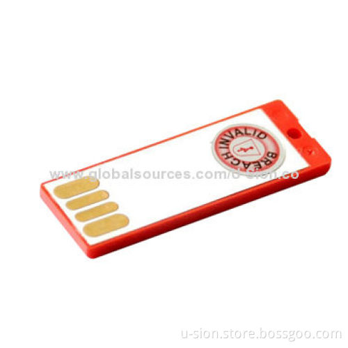 Promotional Mini USB Flash Drive, 128MB to 64GB Capacity, Made of Plastic